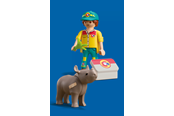 Speelgoedpop - Playmobil DuoPack Ranger met Neushoorn - 72025