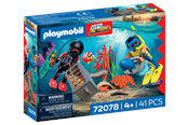 Playmobil - Playmobil City Action - Politie-duiker met schat - 72078