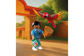 Speelgoedpop - Playmobil Dierentuin: Mascotte - 72074