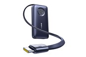 Powerbank - Baseus EnerCore CR11 10000mAh 45W Power Bank with Retractable USB-C Cable - Black Powerbank - Zwart - 10000 mAh - E0027G01