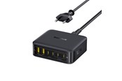 Mobiel - Adapters & Opladers - Baseus EnerFill FH21 120W Charging Station 4xUSB-C + 2xUSB-A - Black - E0120T00