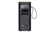 Fietsaccessoires - Baseus SuperMini Pro Battery Compressor with Display - Black - C11159300111-00