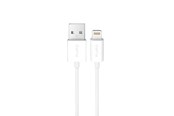 USB-kabel - Puro TPE 12W USB-A Cable - Lightning 3m - White - PUCAPLT12W3MTWHI