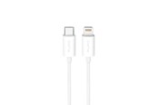 USB-kabel - Puro TPE 20W USB-C - Lightning 3m - White - PUCAPLTC20W3MTWHI