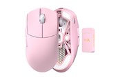 Muis - Lamzu Maya X - Gaming muis - Optisch - 6 knoppen - Roze - 6975637430190