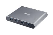 KVM Switch - ATEN Duo Flex US3311 - KVM / audio / USB switch - 4 ports - US3311-AT-G