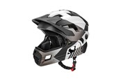 Fietsaccessoires - Rockbros TS-61 10110061005 Children's Bike Helmet with Detachable Chin Size S (48-54) - Gray - 10110061005