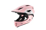 Fietsaccessoires - Rockbros TT-32002 Rabbit Children's Bike Helmet with Detachable Chin Size M (54-58) - Pink - TT-32002