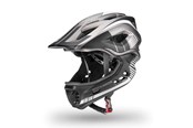 Fietsaccessoires - Rockbros TT-32SBTG-S children's bicycle helmet with removable chinbar size S - gray - TT-32SBTG-S