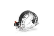 Fietsaccessoires - Rockbros 34210028002 Q-shaped bicycle bell - transparent - 34210028002