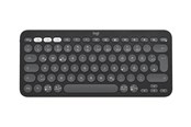 Toetsenbord - Logitech Pebble Keys 2 K380s Wireless Keyboard - Tonal Graphite - Toetsenbord - Engels (VK) - Grijs - 920-011843