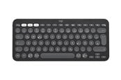 Toetsenbord - Logitech Pebble Keys 2 K380s Wireless Keyboard - Tonal Graphite - Toetsenbord - Frans - Zwart - 920-011803