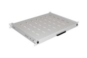 Rackkoffers - Lanberg - rack sliding shelf - 445 x 350 mm load capacity up to 35 kg 4-point mounting - 1U - AK-1020-S