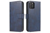 Mobiel - Covers & Cases - Hurtel Magnet Case elegant flip cover case with stand function Xiaomi Redmi Note 11 Pro+ 5G (China) / 11 Pro 5G (China) / Mi11i HyperCharge / POCO X4 NFC Blue - 5907769338250