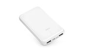 Powerbank - Puro Powerbank White 10000mAh 12W 2xUSB-A + USB-C - White Powerbank - Geel - 10000 mAh - PWFCBB100P2WHI