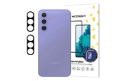 Mobiel - Beschermend glas - Wozinsky Black  Full Camera Glass for Samsung Galaxy A17 / A17 5G Set of 2 - 5907769379918