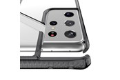 Mobiel - Covers & Cases - ITSKINS HYBRID CLEAR cover for Samsung Galaxy S21 Ultra 4G / 5G®. Black and transparent - SGU3-HBMKC-BKTR