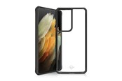 Mobiel - Covers & Cases - ITSKINS FERONIABIO PURE Cover for Samsung Galaxy S21 Ultra 4G / 5G®. Black and transparent - SGU3-FROPE-BKTR