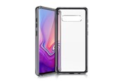 Mobiel - Covers & Cases - ITSKINS HYBRID CLEAR cover for Samsung Galaxy S10+®. Black and transparent - SGSR-HBMKC-BKTR