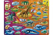 Puzzels - Larsen Puzzles Puzzle Natural History - 85 pieces Maxi (36.5x28.5 cm) Vloer - HL1