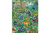 Puzzels - Larsen Puzzles Puzzle African Rainforest - 32 pieces Maxi (36.5x28.5 cm) Vloer - FH41
