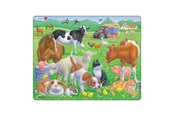 Puzzels - Larsen Puzzles Puzzle Pets - 15 pieces Maxi (36.5x28.5 cm) 2D Puzzels - FH35