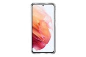 Mobiel - Covers & Cases - ITSKINS HYBRID CLEAR cover for Samsung Galaxy S21 4G / 5G®. Transparent - SG3S-HBMKC-TRSP