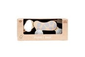 Speelgoedpop - Impulse Toys Wooden dog with wheels and leash - 9930010