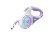 Honden - Rojeco Automatic Dog Leash with LED 5 m – Purple - RQYS-04 Purple