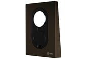 Elektrische auto oplader - Zaptec Go Front Cover, Wood Brown - 70115