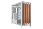Case - Corsair FRAME 5000D WOOD RS - Case - Miditower - Wit - CC-9011354-WW