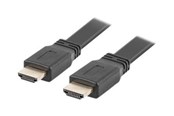 Beelscherm- en tv-kabel - Lanberg HDMI cable with Ethernet - 1 m - CA-HDMI-21CU-0010-BK