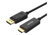 Beelscherm- en tv-kabel - Unitek adapter cable - DisplayPort / HDMI - 1.8 m - Y-5118CA BOX