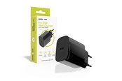 Mobiel - Adapters & Opladers - Mobile Origin PD20W Wall Charger MO11 - black - 1 USB-C - FRL-PD20W-MO11-BLK