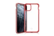 Mobiel - Covers & Cases - ITSKINS HYBRID CLEAR cover for iPhone 11 Pro Max / XS Max®. Red and transparent - APXM-HBMKC-RATR