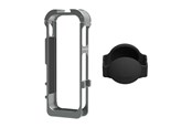 Accessoires voor actiecamera's - Sunnylife Metal Magnetic Frame with Silicone Lens Cover for Insta360 X5 - X5-BK012