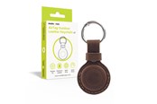 Mobiel - Overige accessoires - Mobile Origin AirTag Outdoor Leather Keychain A7 midnight brown - MO-AOLK-MBRW