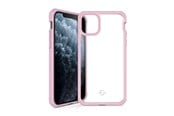 Mobiel - Covers & Cases - ITSKINS HYBRID SOLID cover for iPhone 11 Pro / XS / X®. Pink and transparent - APXE-HYBSO-PKTR