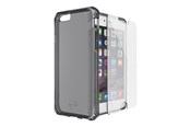 Mobiel - Covers & Cases - ITSKINS SPRECTRUM CLEAR360 cover for iPhone 6 Plus / 6s Plus®. Black - APSP-SPTDC-BLCK