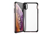 Mobiel - Covers & Cases - ITSKINS HYBRID EDGE cover for iPhone XS / X®. Rose and black - APHX-VNRLD-ROBK