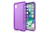 Mobiel - Covers & Cases - ITSKINS SPECTRUM CLEAR cover for iPhone XS / X®. Purple - APHX-SPECM-PRPL