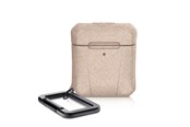 Camera hoes - ITSKINS FERONIABIO cover for AirPods® (1st. and 2nd. gen.). Natural - APAI-SPBIO-NATU