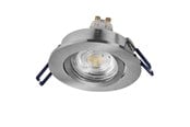 Smart Home - Osram SMART+ MATTER LED Spot Recess GU10 Adjustable 4.7W RGBW Satin Nickel - 4058075853775