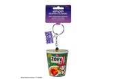 Merchandise - Cinereplicas - K-pop Zoey Hamburger Noodles Squishy Keychain - Sleutelhanger - CR2237