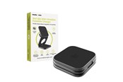 Mobiel - Adapters & Opladers - Mobile Origin 3in1 Qi2 25W UltraSlim Foldable Charger PW36 MagSafe Compatible Matte Black - MO-USF-PW36-BLK