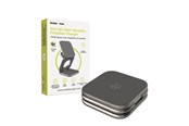 Mobiel - Adapters & Opladers - Mobile Origin 3in1 Qi2 25W UltraSlim Foldable Charger PW36 MagSafe Compatible Space Grey - MO-USF-PW36-GRY