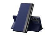 Mobiel - Covers & Cases - Hurtel Sleep Case Pro Case for Samsung Galaxy S23+ with Flip Stand Blue - 9145576269800