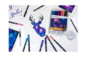 Schrijf- en tekengerei - American Tombow ABT - twin-tip brush pen - assorted galaxy colors (pack of 10) - ABT-10C-3