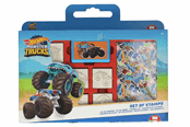 Schrijf- en tekengerei - Hot Wheels Coloring Set with Stamps 41pcs. - 7143