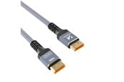 Beelscherm- en tv-kabel - Wozinsky WPS-16AYL2S DisplayPort 2.1 80Gb/s 16K@60Hz 8K@120Hz 4K@240Hz HDR HDCP DSC cable - black - 5907769376672